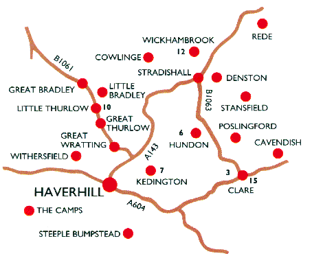 Haverhill Map of Schools